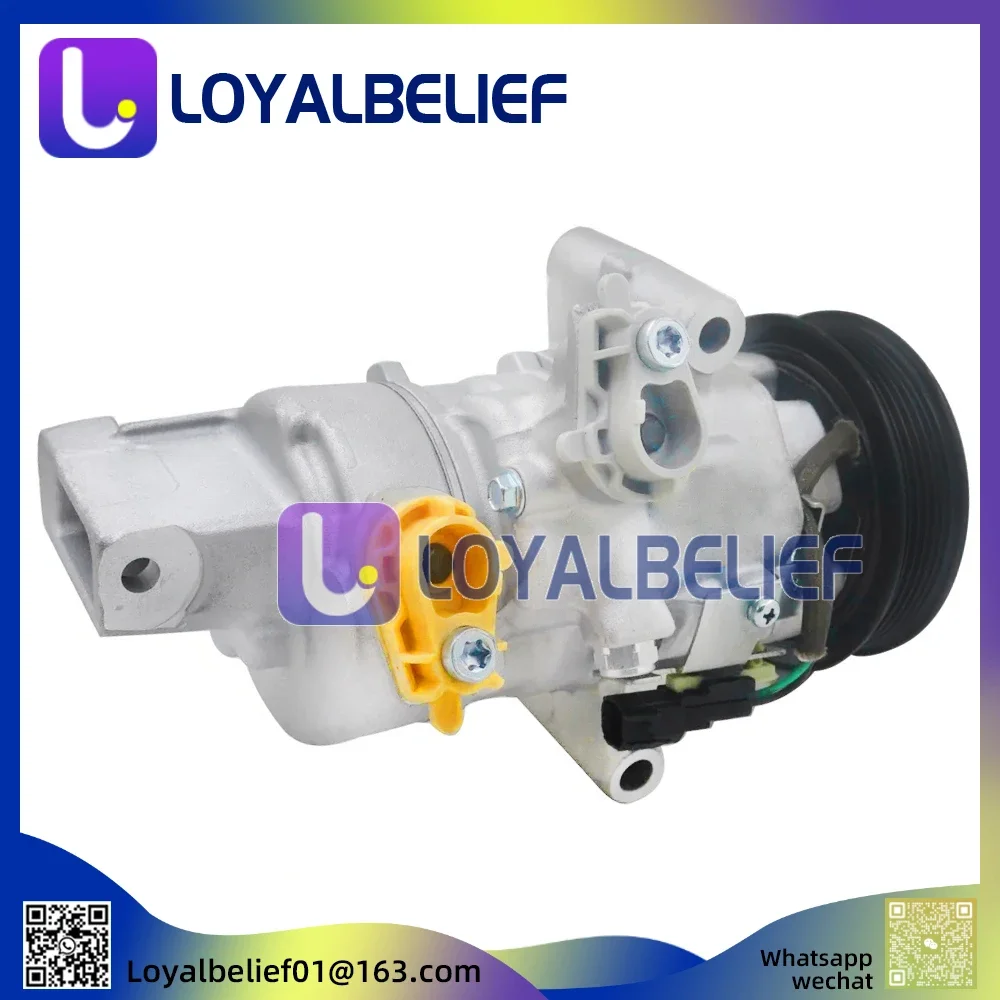 6PK 12V AC Compressor YS-CP447 For Ford Ka+ 1.2 Petrol BIKE  2016-2021 J2BH-19D629-AA J2BH19D629AA