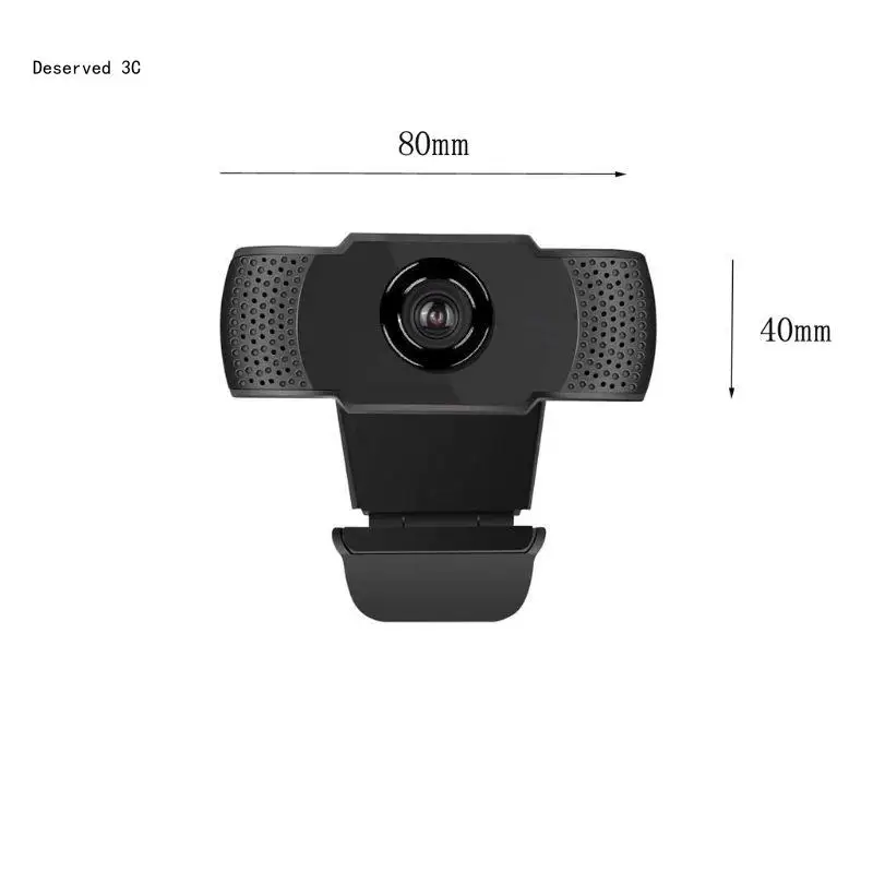 Webcam légère portable pour ordinateur portable, caméra Web USB,