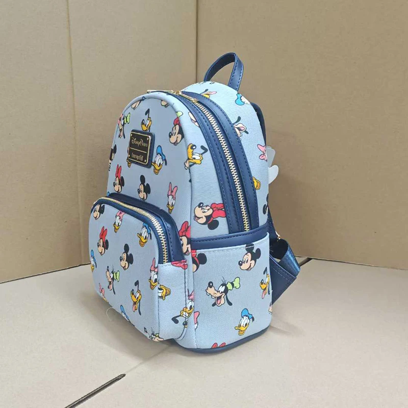 

Minnie Mickey Donald Duck Loungefly Mini Backpack Elementary School Backpack Girl Shoulder Bag Outdoor Leisure Bag Girl Gift