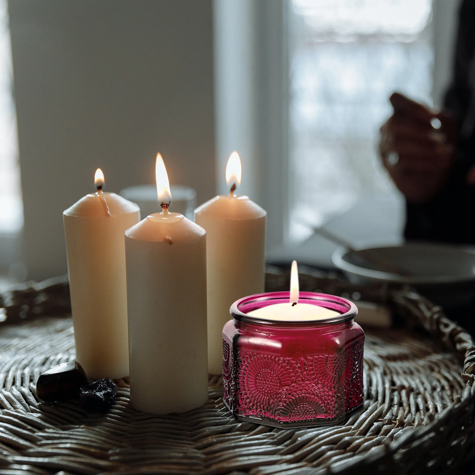 

Набор из 7 многоразовых банок для творчества: простой дизайн, практичность для домашнего декора, банки для хранения