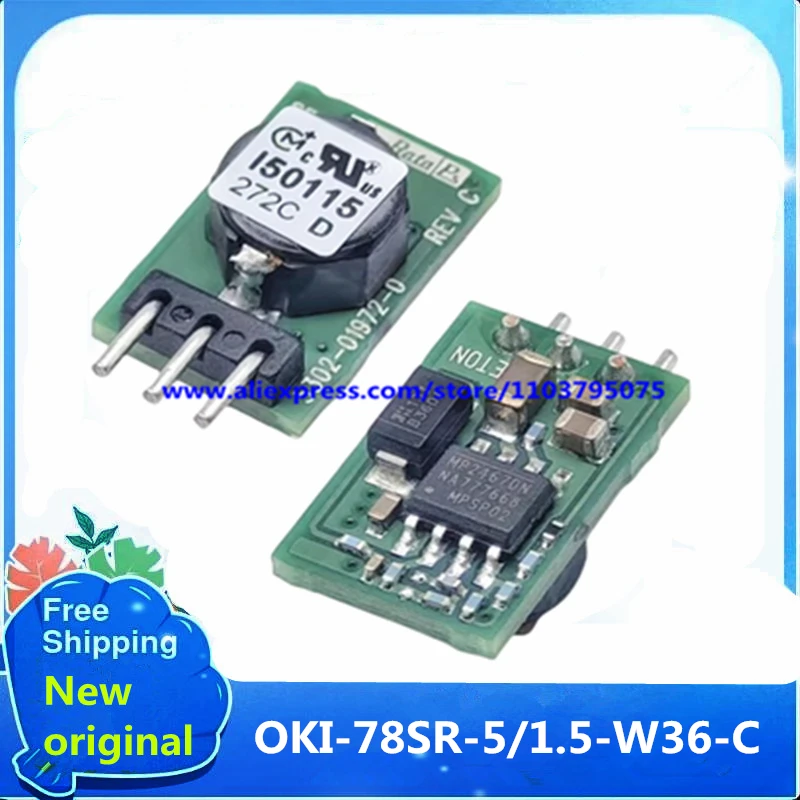 

2PCS/LOT OKI-78SR-5/1.5-W36-C I50115 OKI-78SR-3.3/1.5-W36-C I33115 SIP3 Non-isolated DC converter power module 100% New original