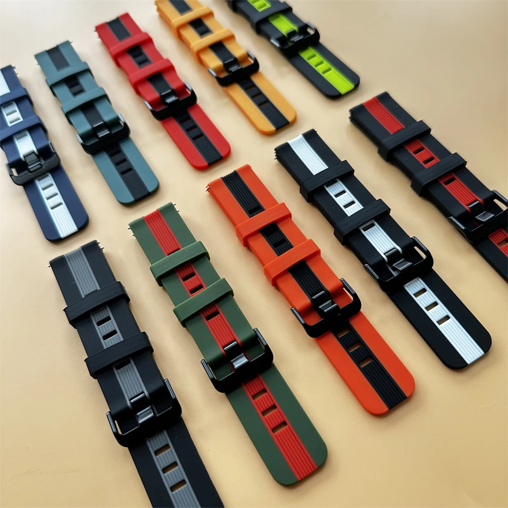 Silicone Band For Polar Grit X Pro Titan/Vantage M2 M Soft Strap For Polar Ignite 2 3/Pacer 20mm 22mm Replacement Wristband Belt image 4