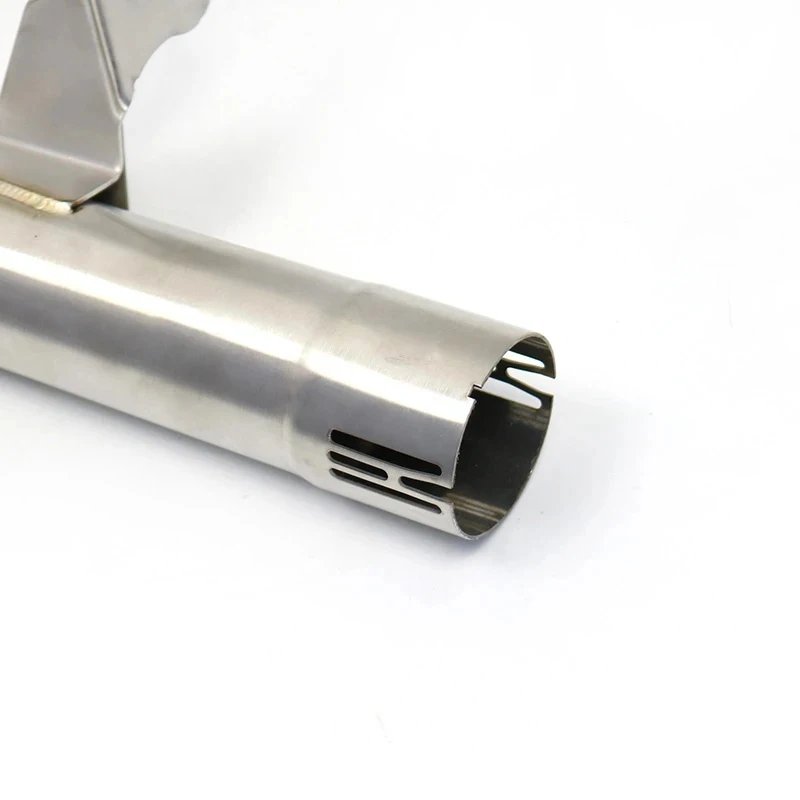 F750GS F850GS Motorcycle Exhaust Muffler Middle Link Pipe Connect Slip On Connector For BMW F750 F850 F 750 850 GS ADV 2020 2019 image 3
