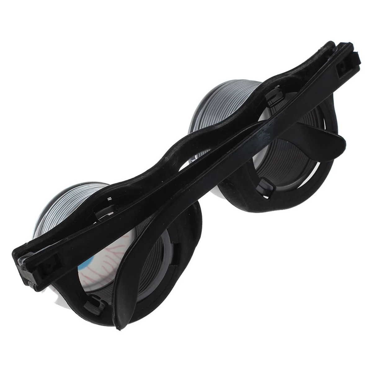 A71P 3X كرنفال الهالوين البلاستيك نكتة الرعب صدمة عيون نظارات لعبة #6