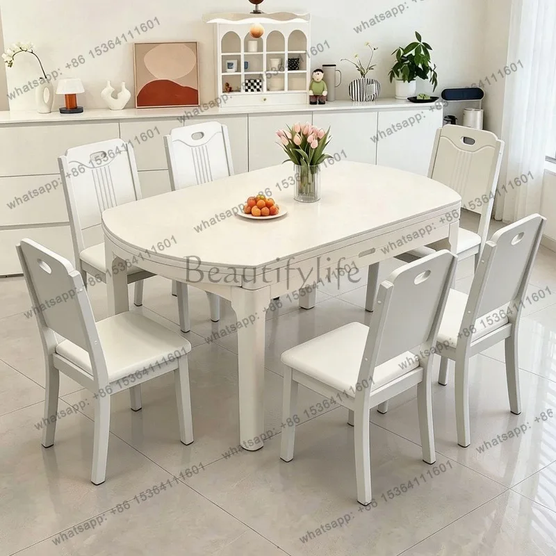 PG Luxury Modern Dining Table Nordic Chairs Lounge Designer Corner Space Saving Dining Table Coffee Small Muebles Home Furniture