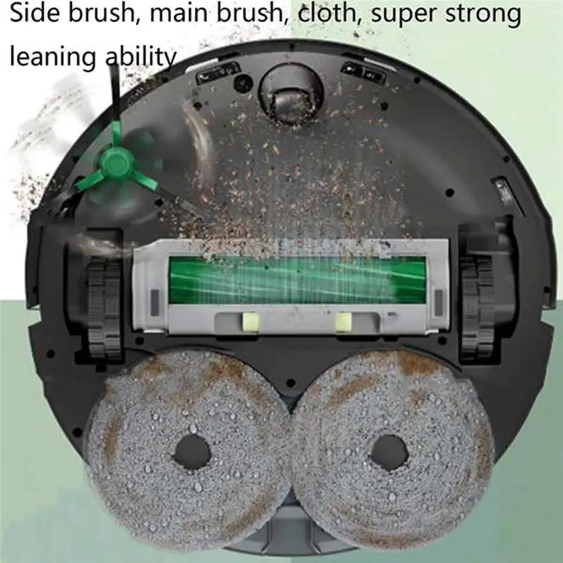 A52Q-Hauptseitenbürste Filter Wischmopp Roboter-Staubsauger Zubehör Roboter-Staubsauger Zubehör – Detail 3