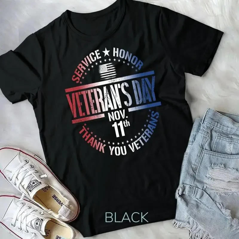 Veteran s Day November 11th Military Thank You Veterans Unisex T shirt