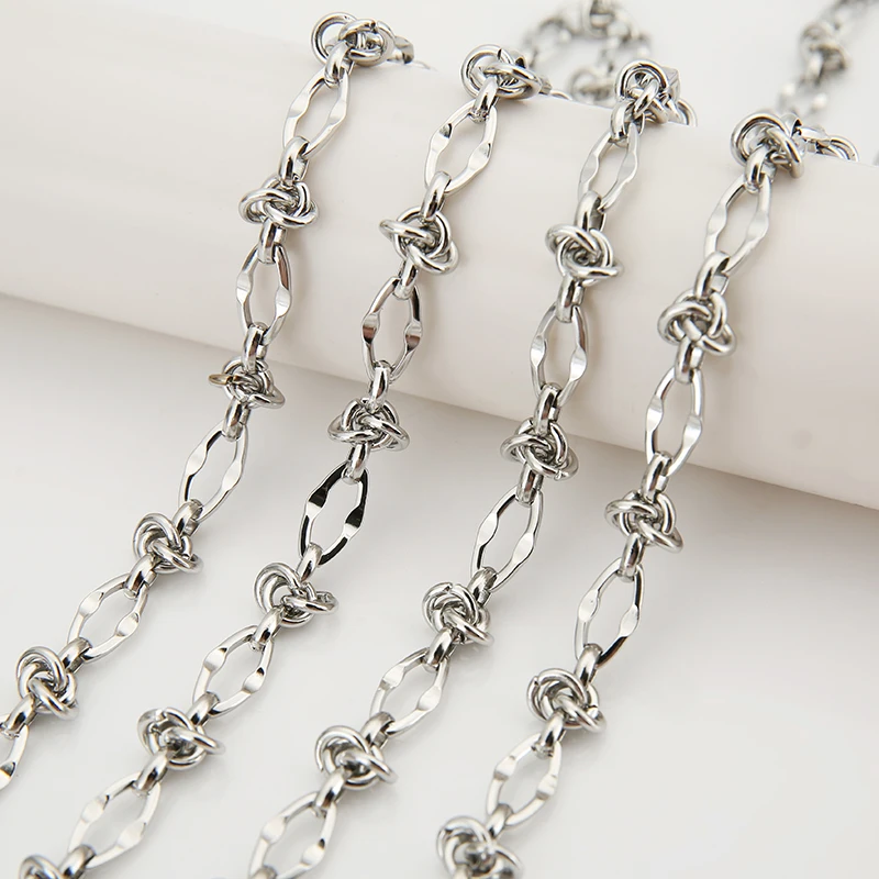 

1 Meter Stainless Steel Big Chain for Rhombus Handmade Thick Large Chain DIY Jewelry Making Bracelet Necklace Jewelry Chain