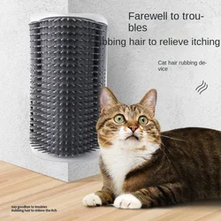 Pet Cats Corner Brush  Tree Massager Comb Accessories Sandbox for Cats Tower Scratcher Scratching Post Scrapers Stuff Supplies