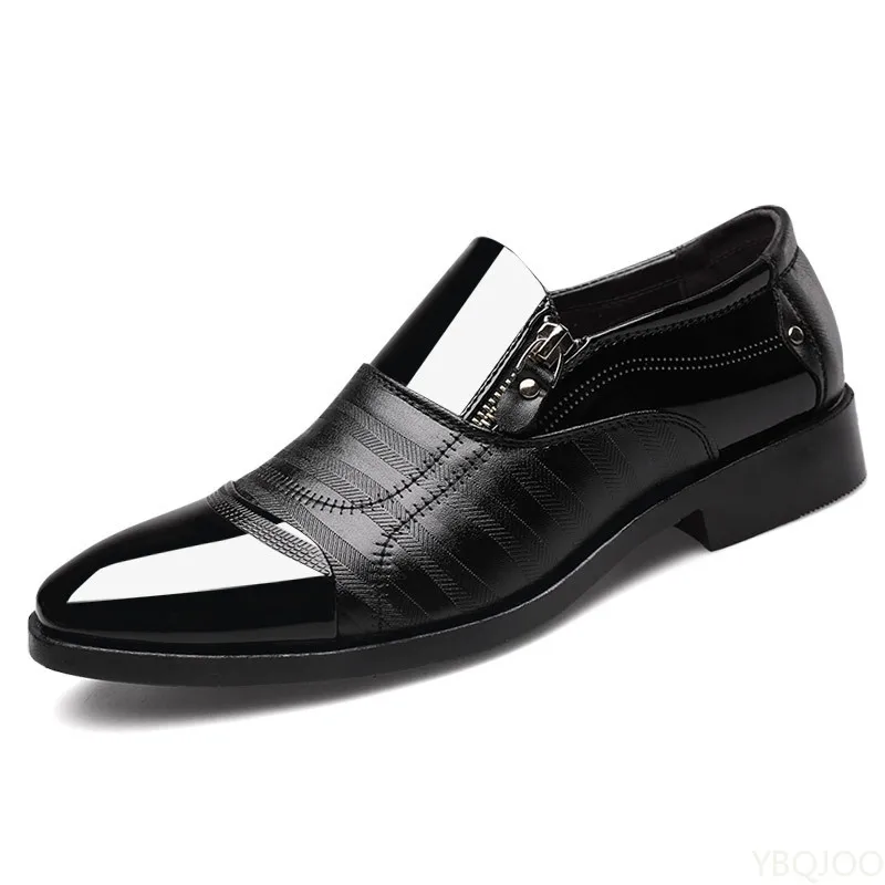 2026 Große Größe, modische Herren-Büro-formelle Schuhe, niedrig geschnitten, täglich, bequem, spitz, multifunktionale Herren-Hochzeitsschuhe