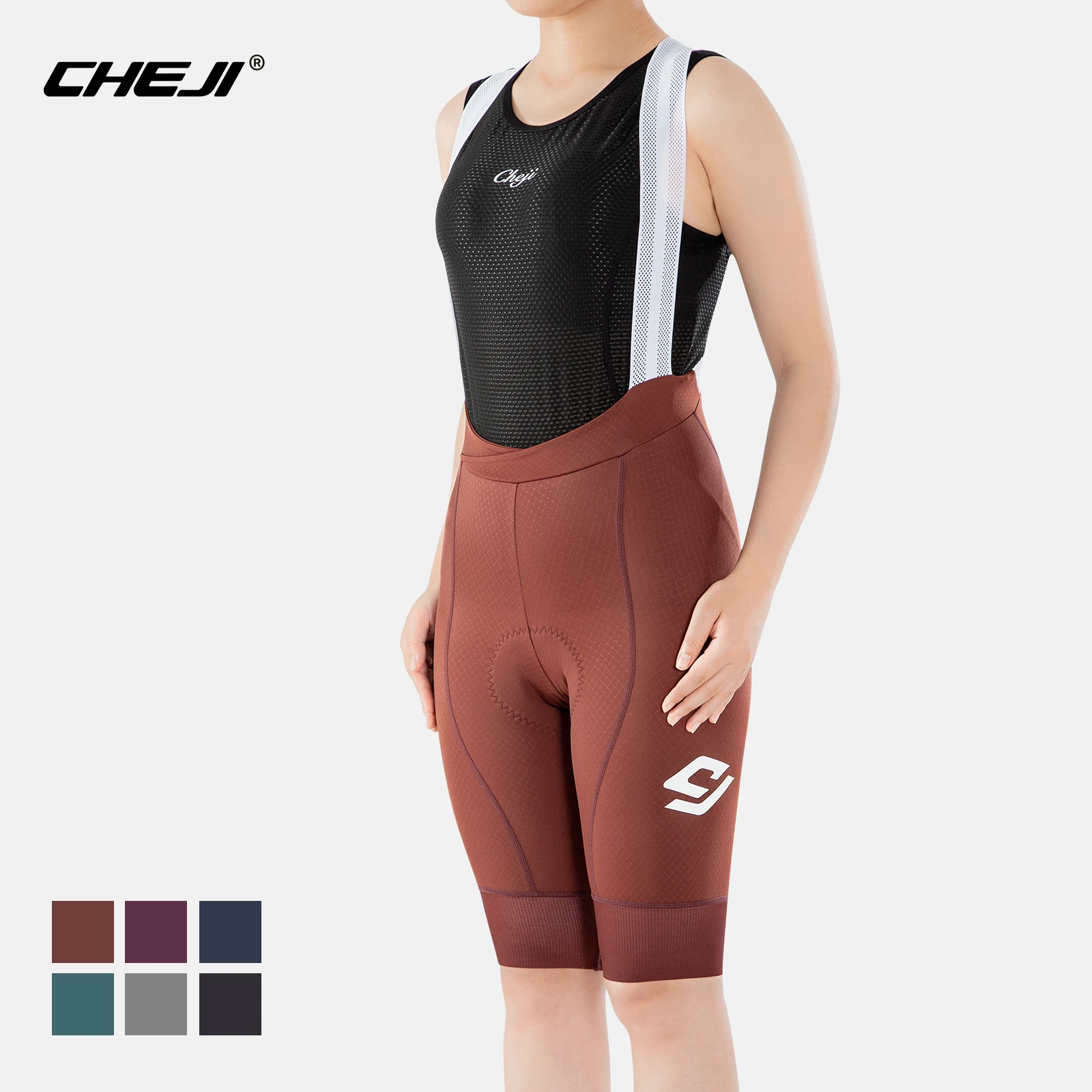 

CHEJI New Cycling Bib Shorts Women's Shorts Cycling Equipment Bike Sports Shorts Quick Dry Spandex Summer Clothing High Quality