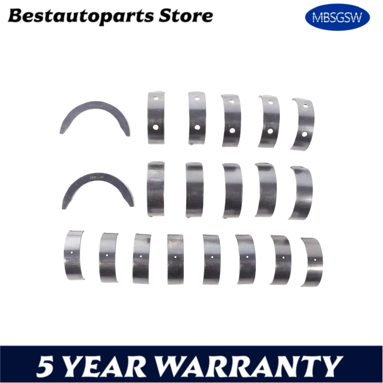 

G4KH Con Rod & Crankshaft Main Bearing Set 21020-2G020 21030-25000 For Kia Optima Sorento Hyundai Sonata Santa Fe S​port 2.0 2.4