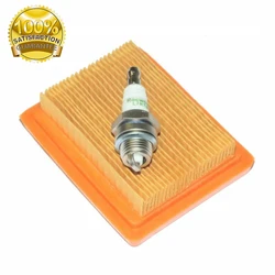 Service Kit Air Filter Spark Plug Fits for Stihl Carburetor FS120 FS200 And FS250 Brushcutter