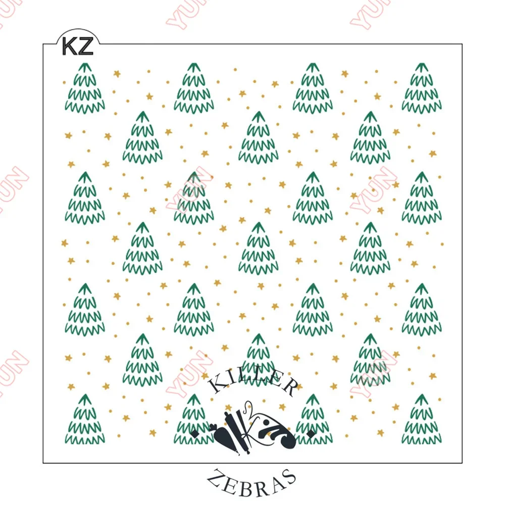 2024 جديد عيد الميلاد الاستنسل الحلوى الجنية أضواء الانحناء كيلو هرتز قالب التلوين الاستنسل DIY بها بنفسك بطاقة المعايدة اليدوية الحرفية سكرابوكينغ #6