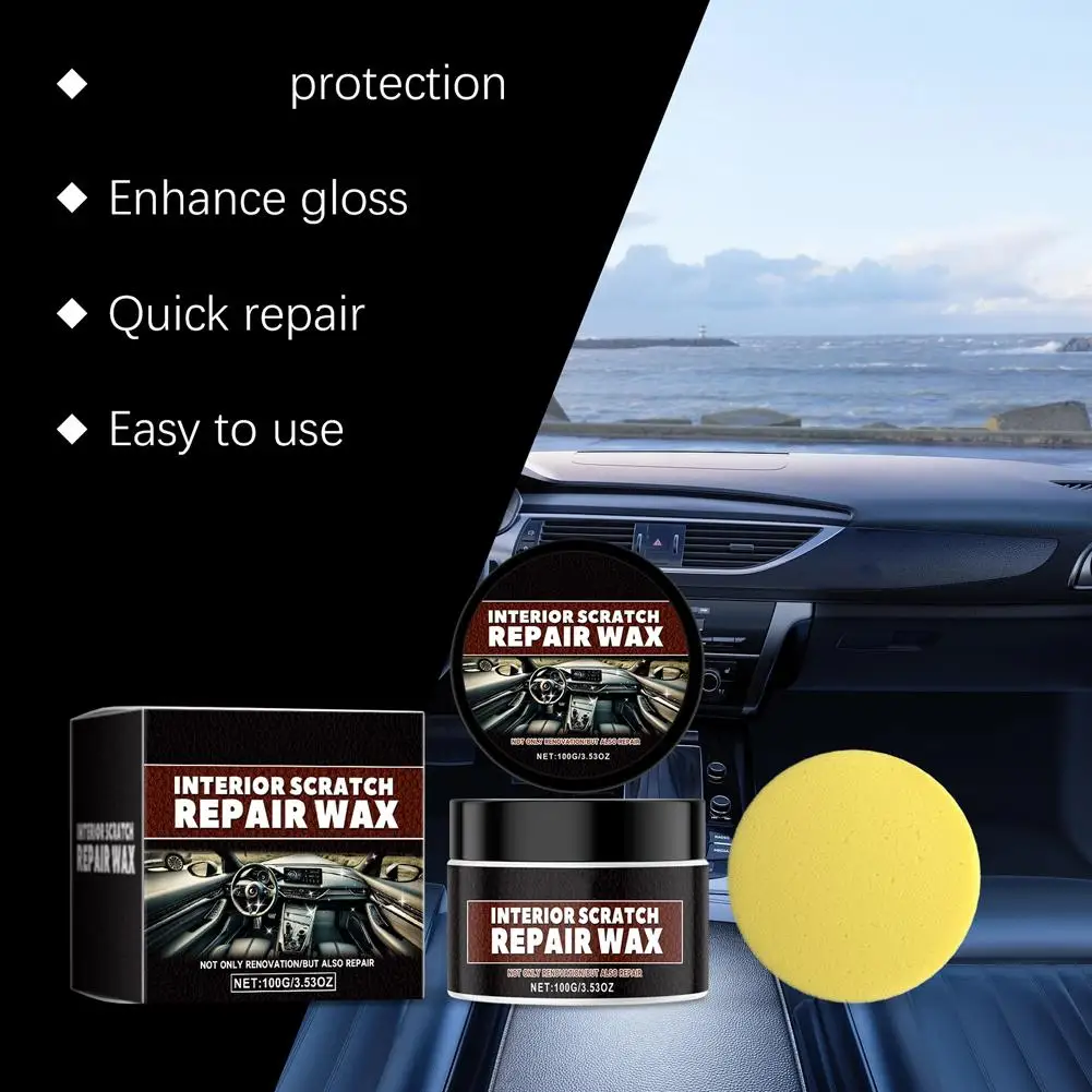 Car Scratch Repair Wax Scratch Removal Decontamination Care Paint Polishing Car 100g Maintenance Products R0P8