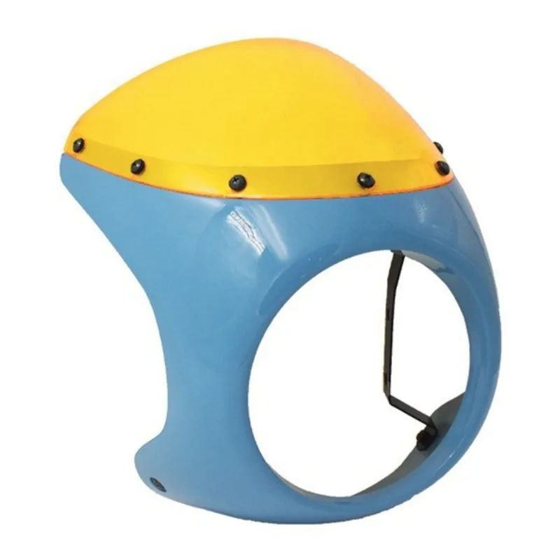 

Light Ride Ranger Modified Windshield Windproof Pig Head Cover Contrast Color Kawasaki Suzuki Motorcycle Fairing