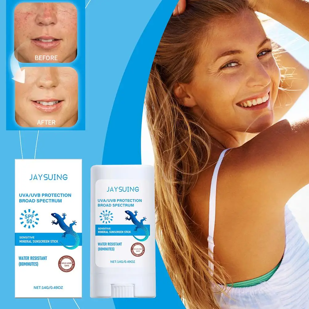 

Non-Greasy Sunscreen Stick For Face & Body Gentle And Lightweight Sunscreen Stick Anti UV Moisturizing And Brightening Isol S5O0