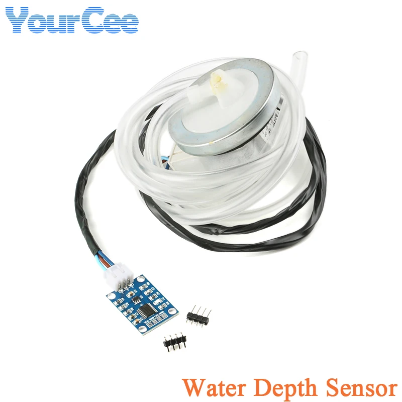 Water Depth Sensor Resonant Liquid Level Module 0-1000mm 5V UART For Arduino/51/STM32