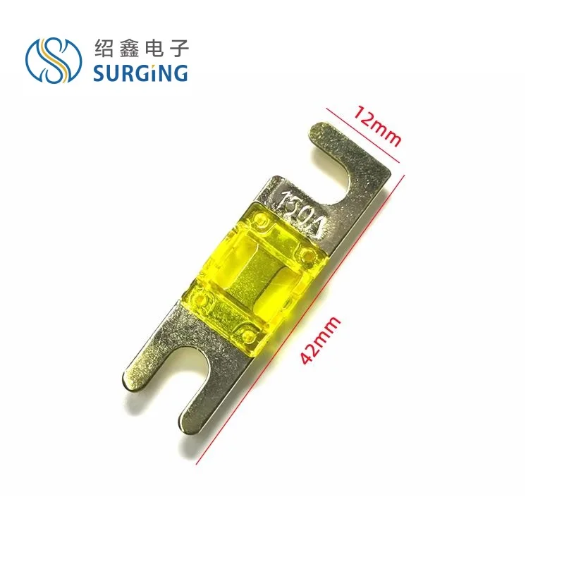 AFS Fuse ANL Gold Plated Stud Car Fuses Mini Car Stereo Audio20A 30A 40A 50A 60A 70A 80A 100A 125A 150A 32V Auto Fuse Fuses Hot