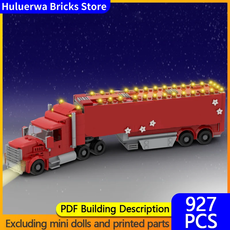 

Speed Hypercar Model MOC Building Bricks Beverage Transport Vehicle Modular Technology Gifts Holiday Assemble Children Toys Suit