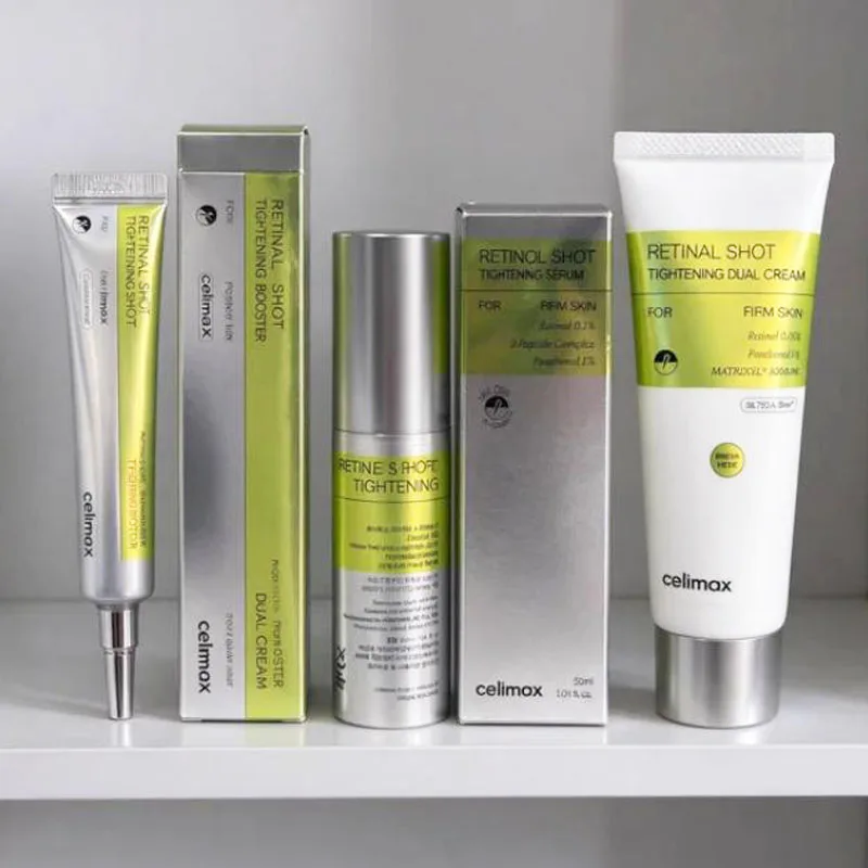 Tightening Moisturizes Retinal Shot Booster Eye Cream+Celimax Retinol Serum Firms The Skin Reduces Fine Lines And Dark Circles