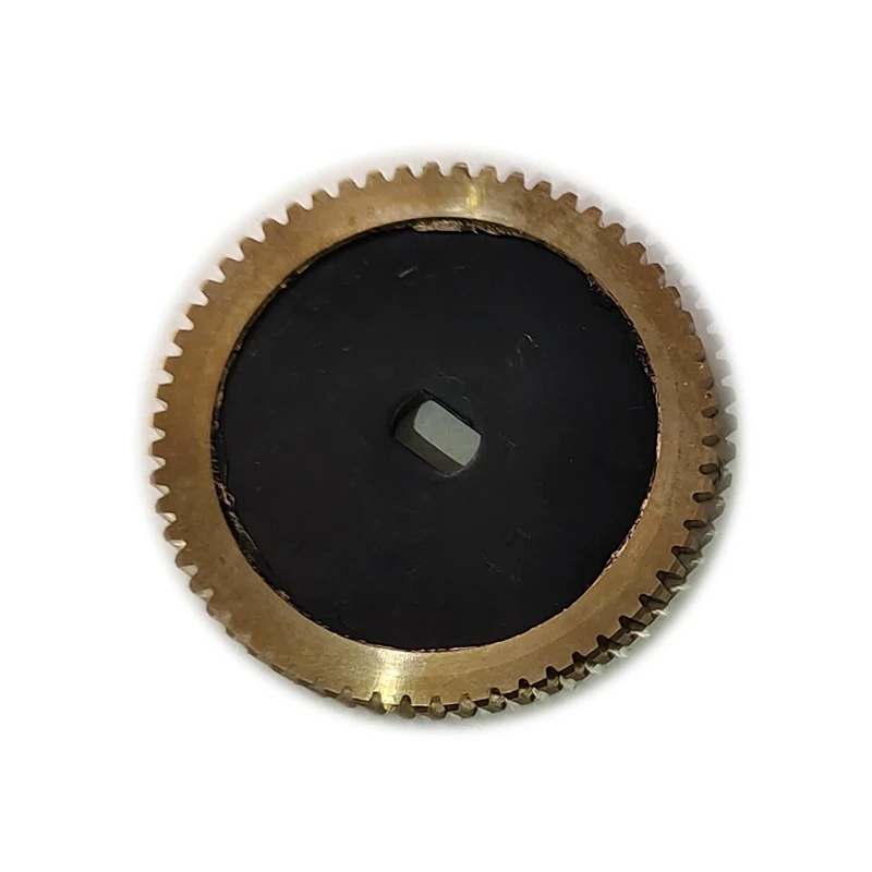 60 Teeth Copper Turbine Gear 61mm Dia 610mm Flat Shaft Motor Speed Change Wheel Replace 59 Teeth Gear