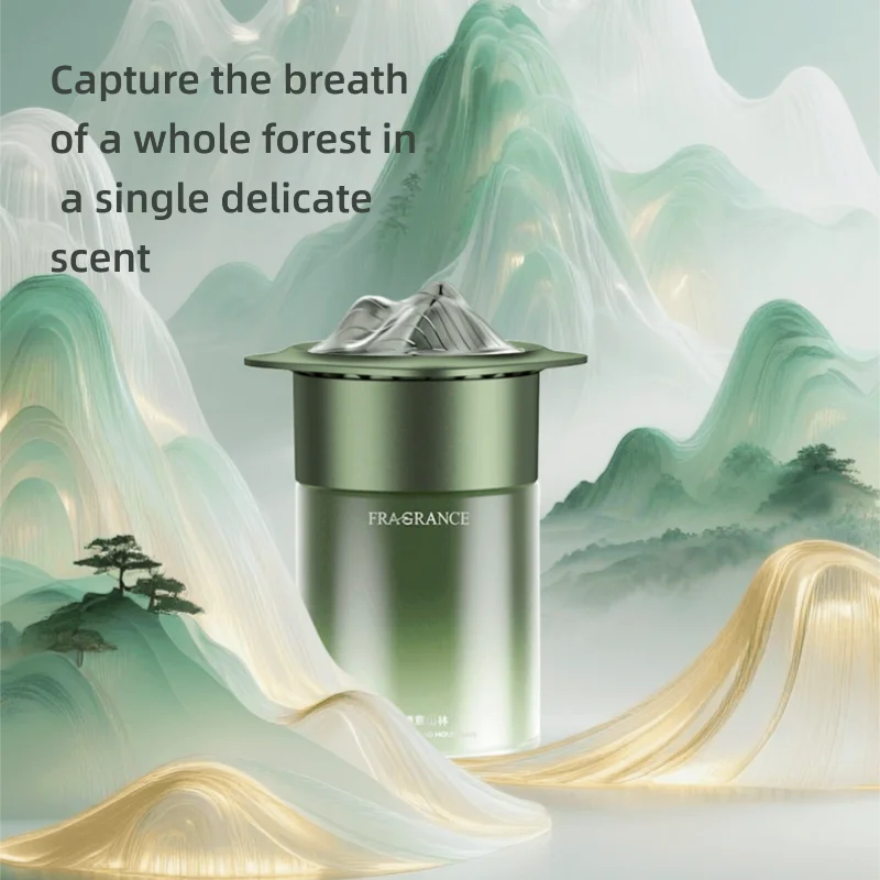 Premium Car Fragrance Diffuser Rotating Aromatherapy Cup Holder Air Freshener Long-Lasting Scent