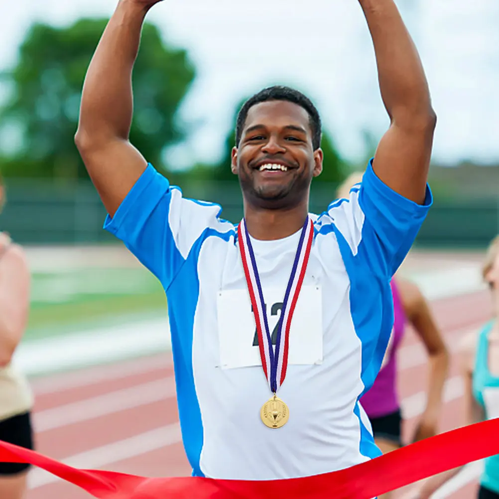 

Набор из 8 металлических мини-медалей в форме пшеничного колоса для спортивных соревнований, награждения участников, выпускных, баскетбола, футбола