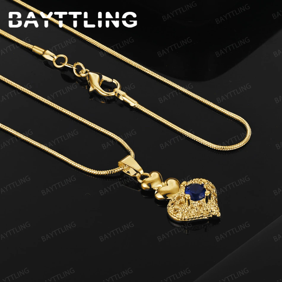 

925 Sterling Silver 16-30 Inch Beautiful Heart Shaped Zirconia Pendant Necklace for Women Fashion Accessories Wedding Jewelry