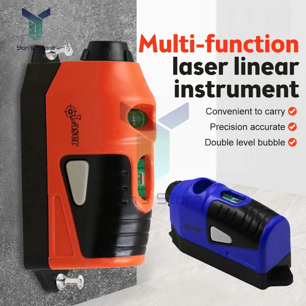 Mini Laser Level Vertical Spirit Tool Laser Level Laser Straight The Laser Guided Level Line Measurement Gauge Tool