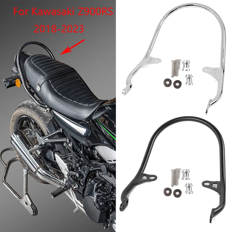 

For Kawasaki Z900 RS 2018 2019 2020 2021 2022 2023 Motorcycle Rear Luggage Rack Passenger Seat Grab Rail Bar Support Bracket