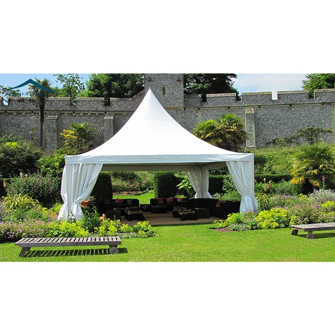 Custom Flame Retardant Outdoor Pagoda Tents ization PVC Fabric Party Church Circus Tent