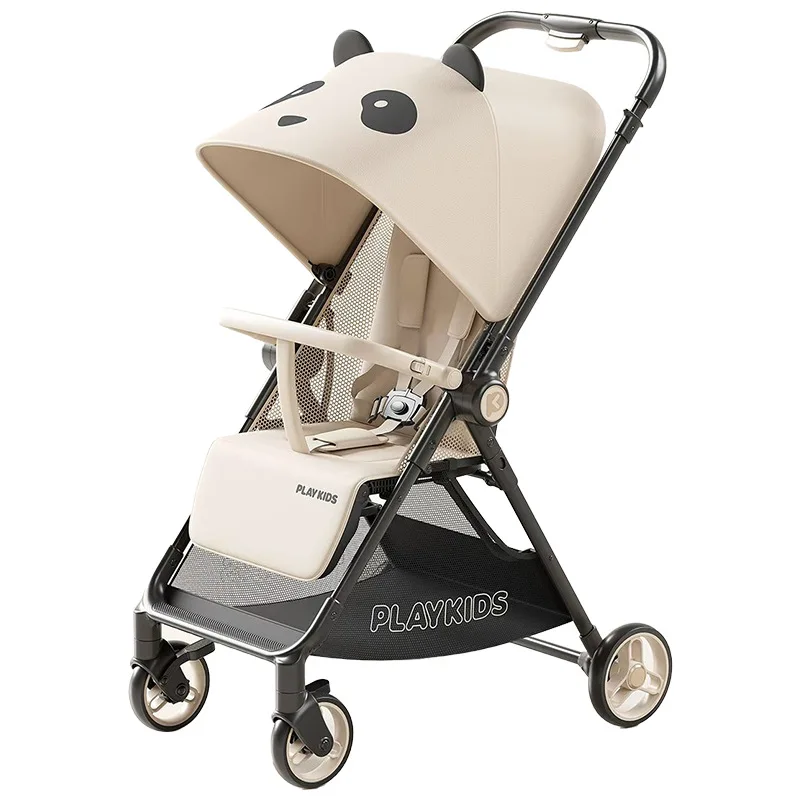 K5 Baby Pocket Cart - Lightweight Foldable Bidirectional Seatable And Lying Four Wheel Stroller for Infants