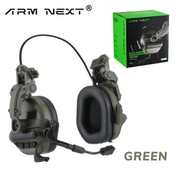 ARM NEXT F30 Communication Earmuffs Active Noise Reduction Headset for Shooting Electronic Hearing Protector Helmet Mounted Ver