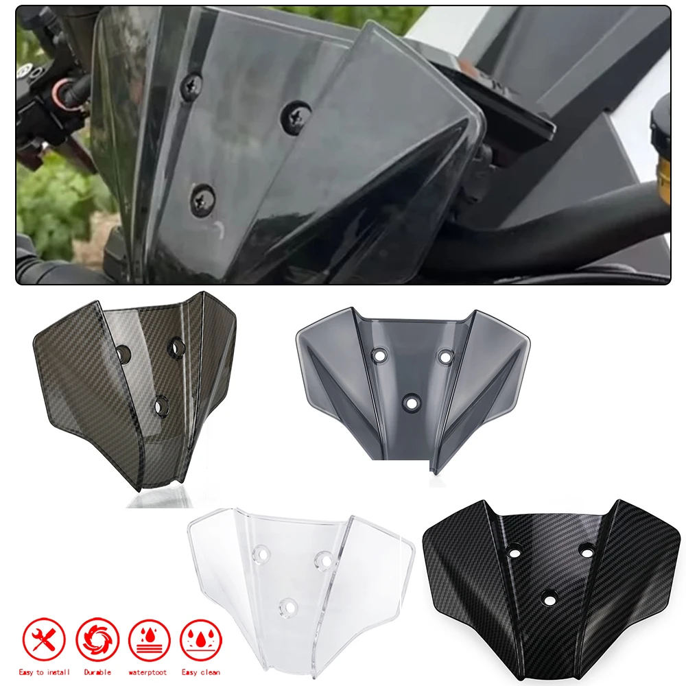 

Motorcycle Front Wind Deflector Shield Screen Airflow Windshield Windscreen For 1290Super Duke R MY20 2020 2021 2022 2023