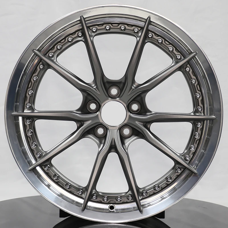 

New RWE 19 Inch Deep Dish Forged Wheel Hub Brushed Bronze Aluminum Car Wheel Rim With 5 Year Warranty