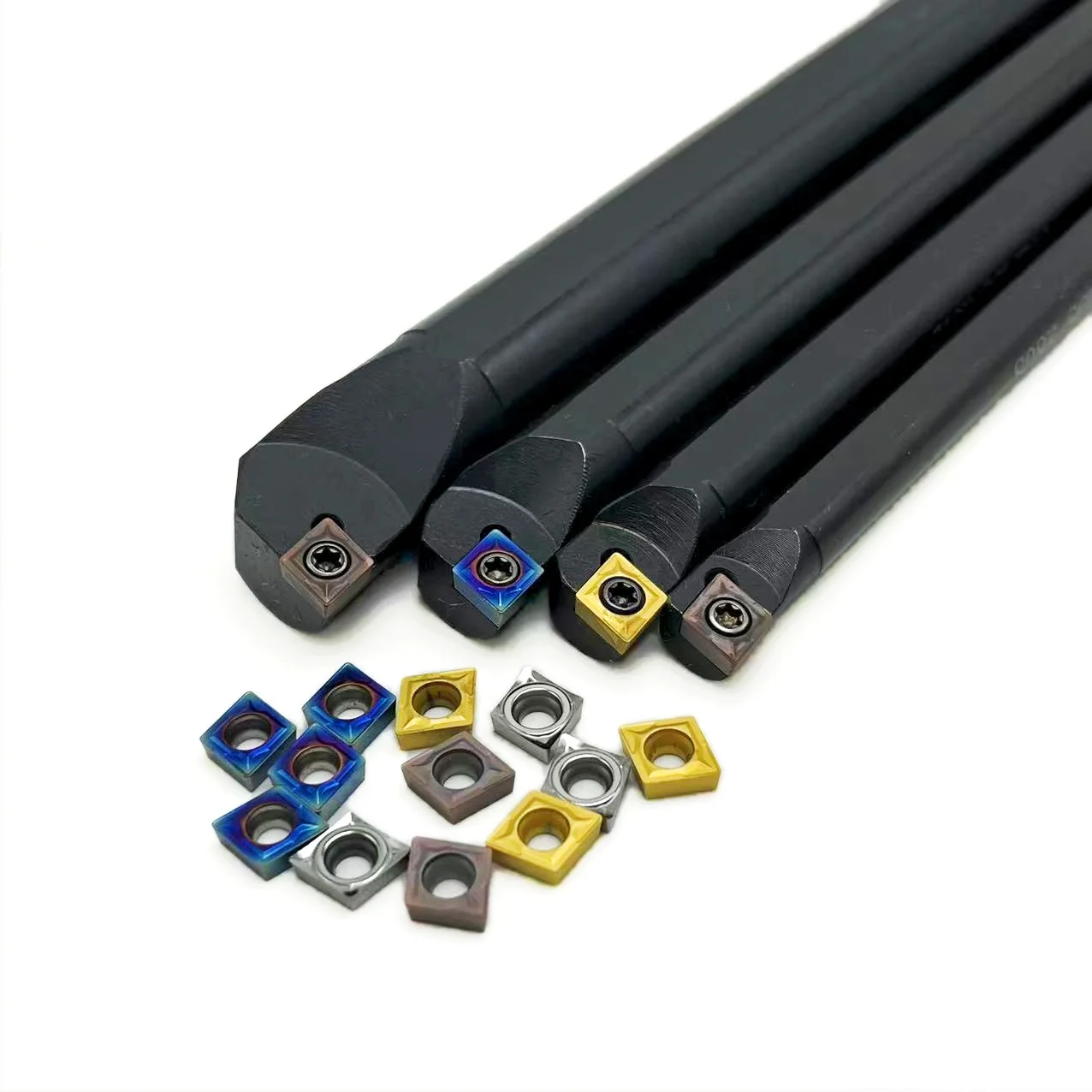CCMT060204 For SCLCR06 S08K-SCLCR06 S12M-SCLCR06 S16Q-SCLCR06 Internal Turning Tool Holder Carbide Inserts Lathe Cutting Tools