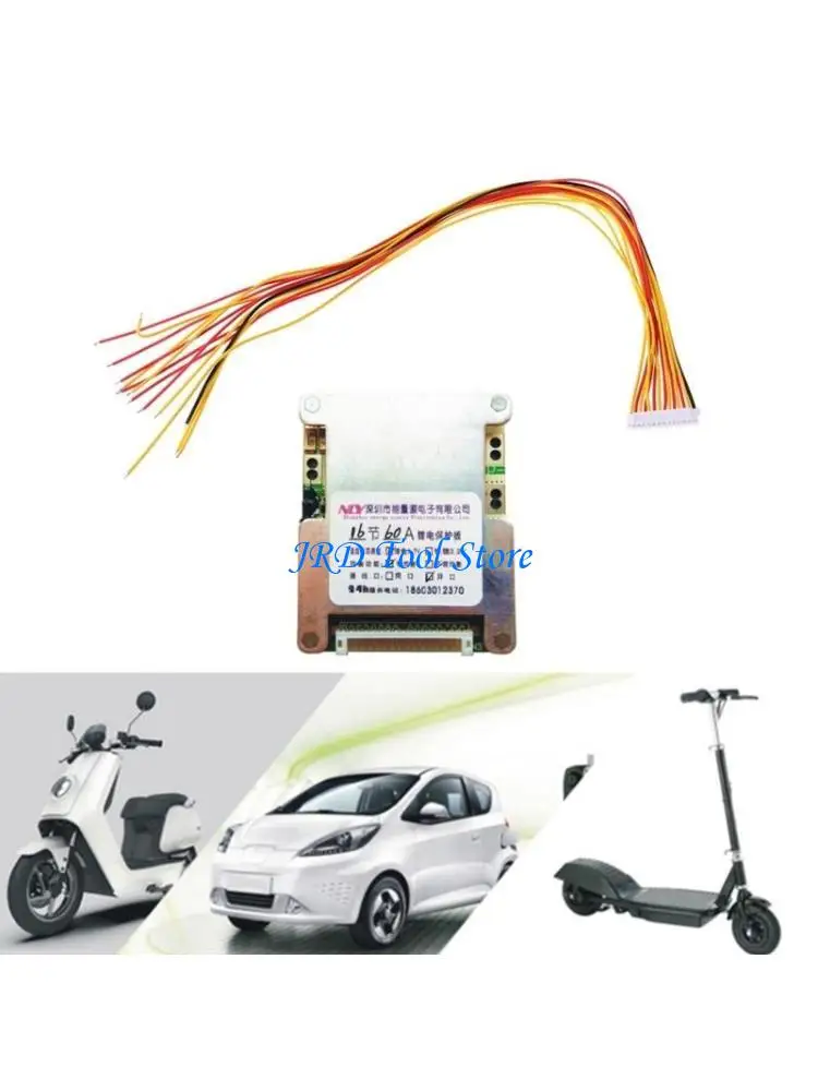 A2UD 16S 60V 60A Battery for Protection Board Electronics Li-ion Cell Battery