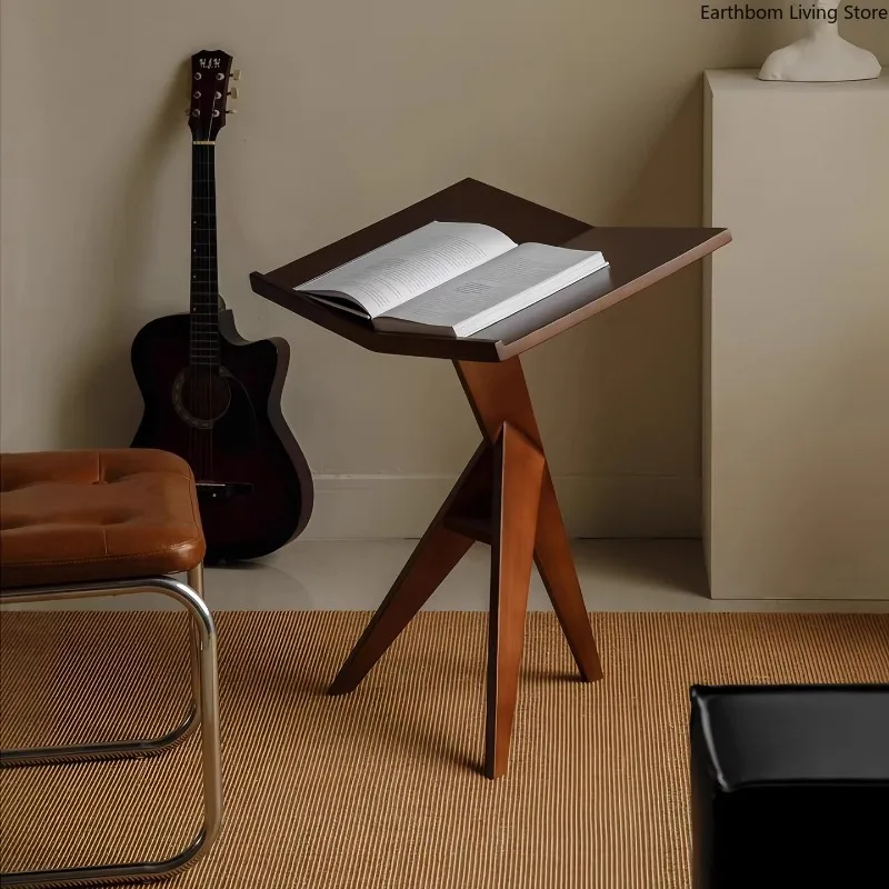 Solid Wood Magazine Racks Stand Photo Album Walnut Magazine Racks Floor-standing Upright Office Furniture Das Magazin ZY40ZZJ