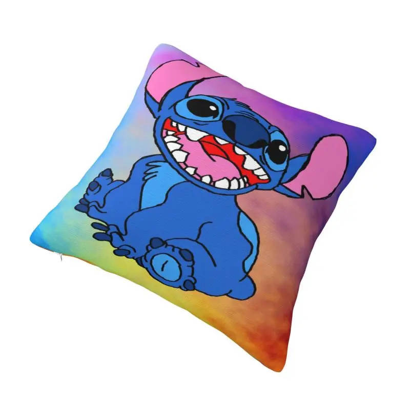 Custom Stitch Cartoon Pillow Case Cushion Cover Decoration Salon Square Pillowcase