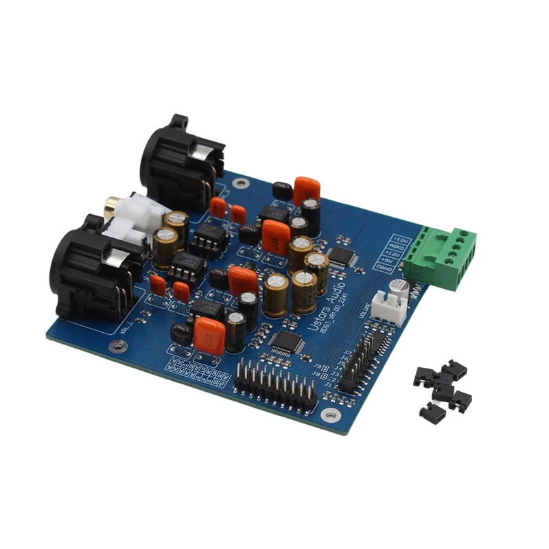 ABZW New BD93 Dual AK4493 SEQ DAC Hifi Decoding DSD Soft Control Decoding Board Balanced Output 32Bit Pcm786khz DSD