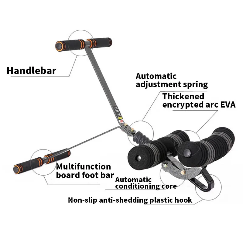 Device Fitness Upside Down Rack Abdominal Exerciser Stretching Equipment Training Abdominal Muscles Inverted Machine Tractor