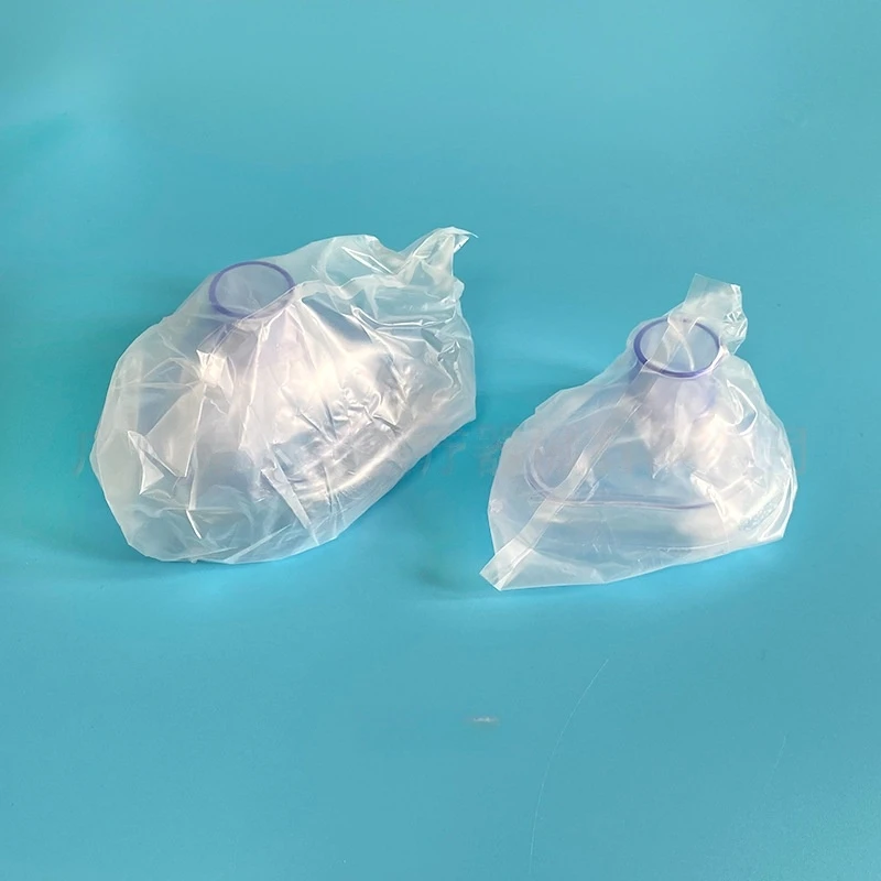PVC Inflatable Respiratory Anesthesia Mask Anti Asphyxiation Device for Adult Child First Aid Emergency Medical Accessory