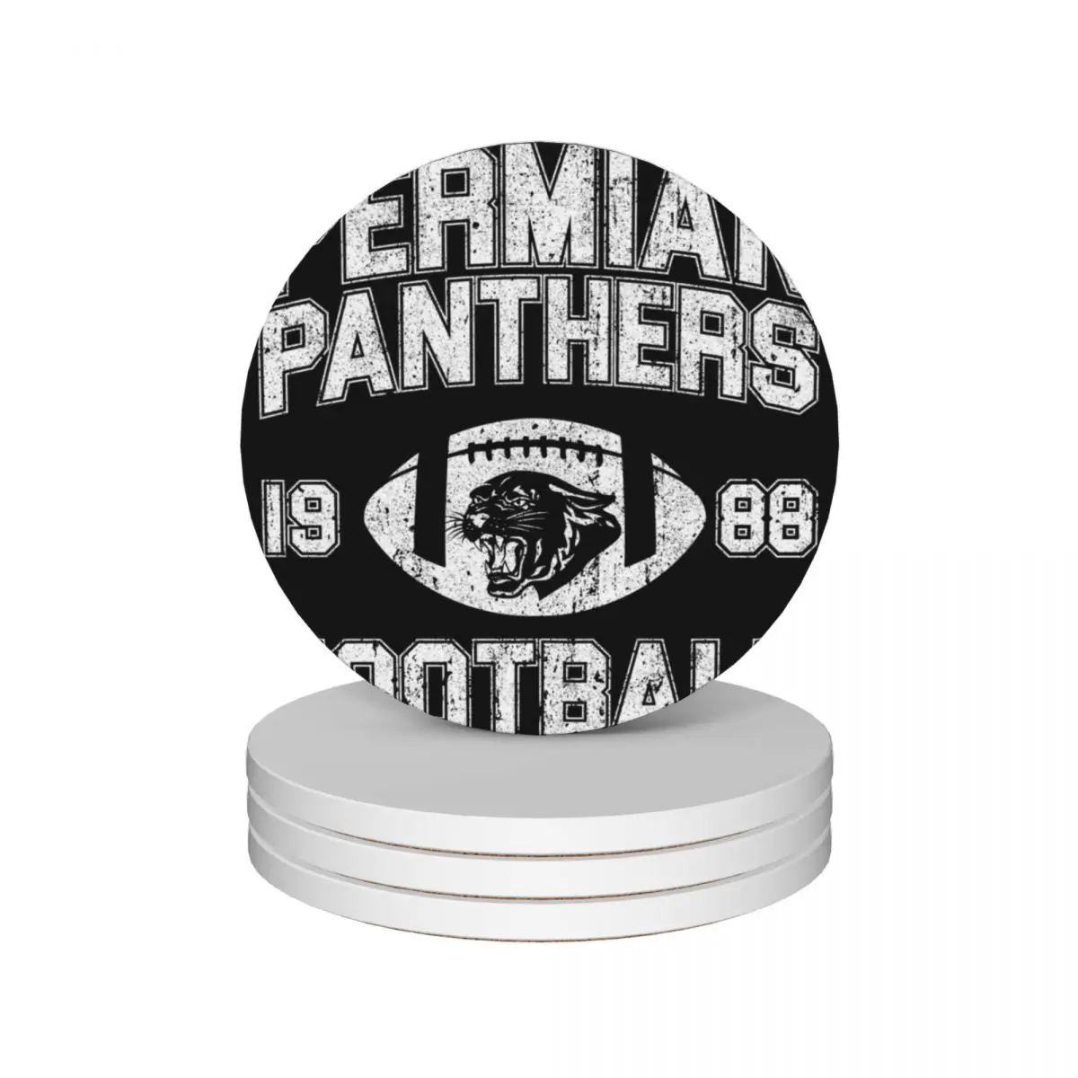 Permian Panthers 1988 Football - Friday Night Lights Ceramic Coasters (Set of 4) slate kawaii Coasters