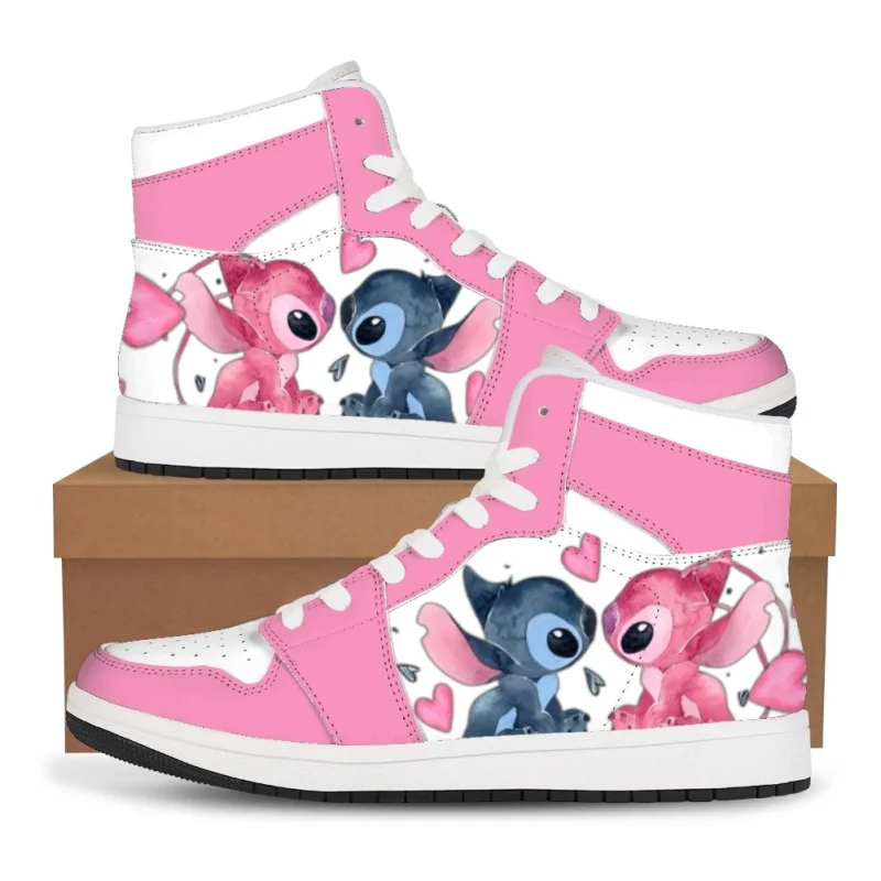 Lilo & Stitch Sneakers Kawaii Cartoon Stitch Shoes boys girls Little Monster Pattern Shoes Fashion Casual Sports Shoes