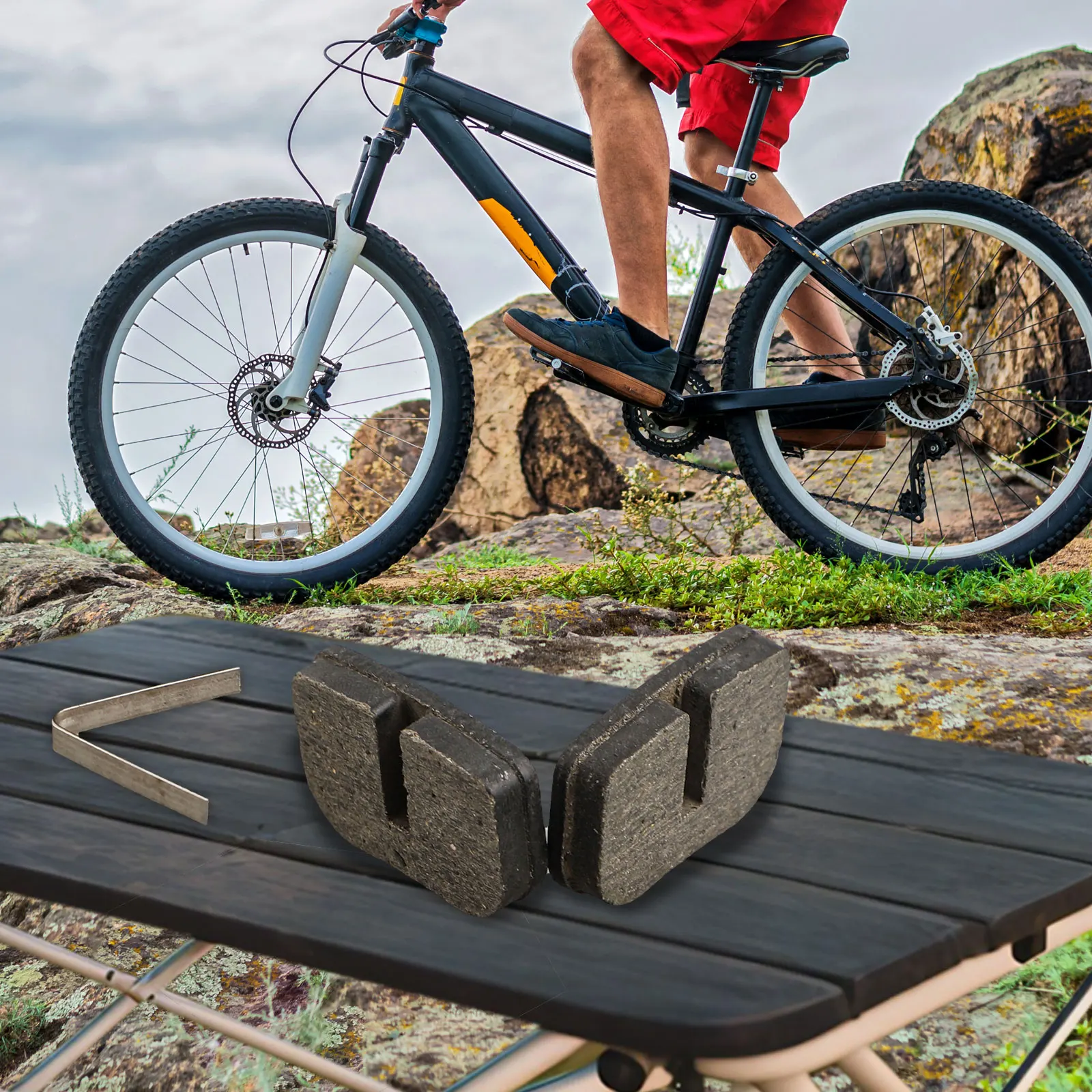 AliExpress 1 Pair Bicycle Disc Brake Pads Resin Semi- Brake Pads For Pocket Bike For ATV Mountain Bike Brake Pads Cycling Accessories