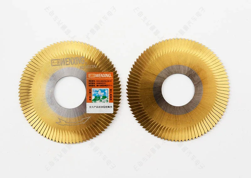 เครื่องตัดกัด0022AJ 70x1.3x22เครื่องตัดใบมีดสำหรับ100B 100A Wenxing 100A1 202เครื่องตัดกุญแจ A2