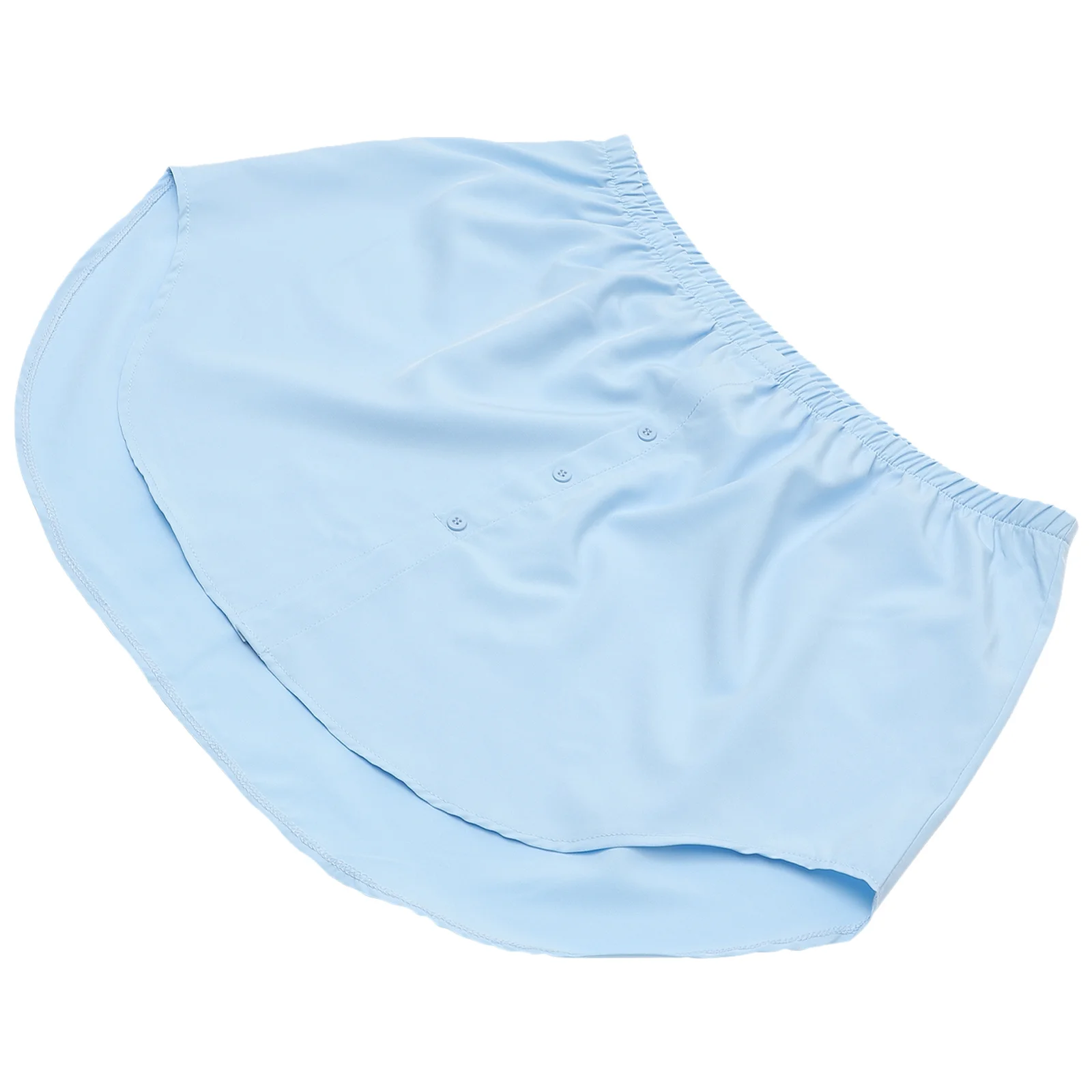 Short Fake Hemline For Women Layering Shirt Extender Adjustable Waistband Chic Lower Sweep Skirt Half Length Skirt For