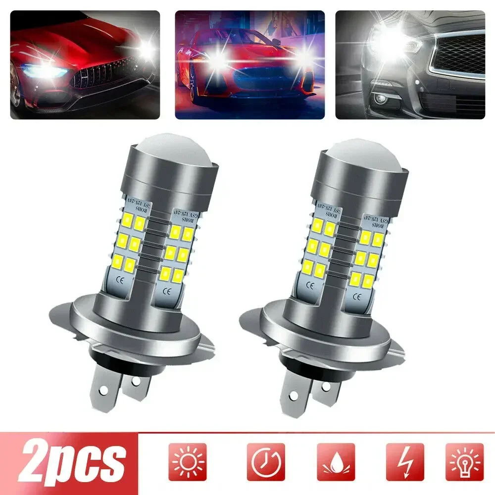 2 Stuks H7 Super Heldere 110W Led Koplamp Mistdrl Gloeilampen Hoog/Dimlicht 6000K Wit H4 H8 H9 H11 9005 9006 Lampen Voor Auto 12V 6000K