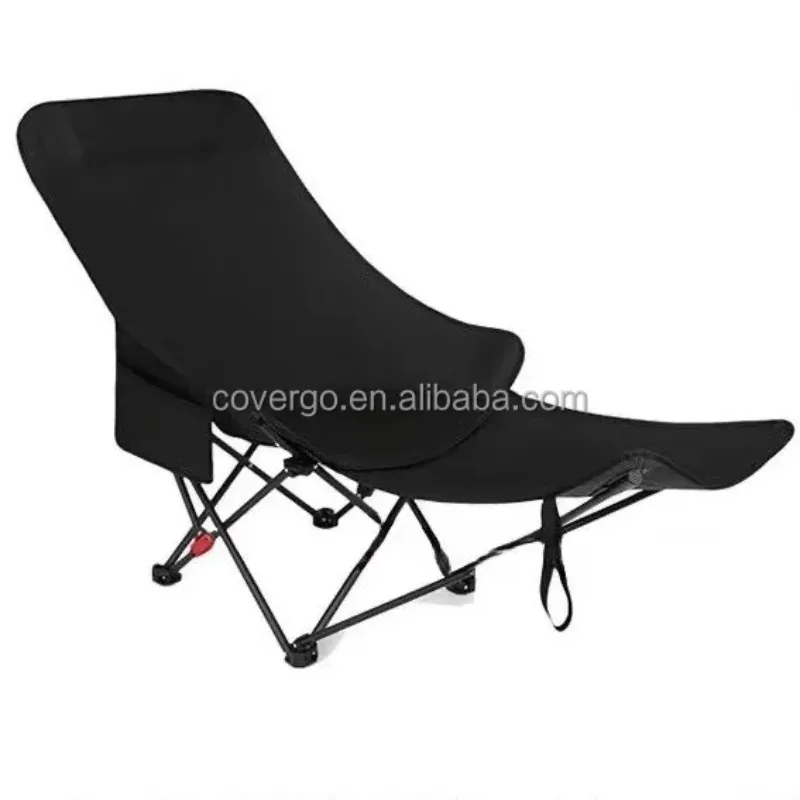 

Heavy Duty 600D High Back Moon Chair Fishing Picnic Travel Reclining Seat Nap Metal Folding Chair